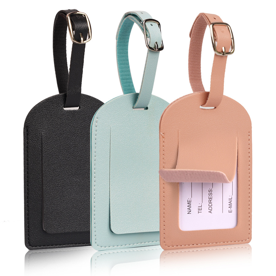 Women Men Luggage Tags PU Leat - огляд і ціна Men Accessories Name