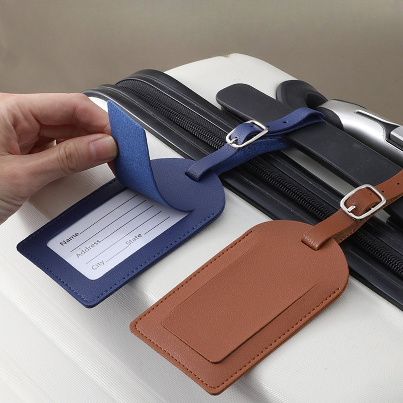 Women Men Luggage Tags PU Leat - огляд і ціна Men Accessories Name