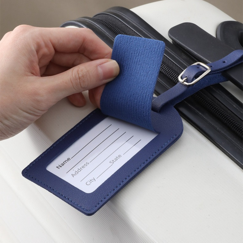 Women Men Luggage Tags PU Leat - огляд і ціна Men Accessories Name