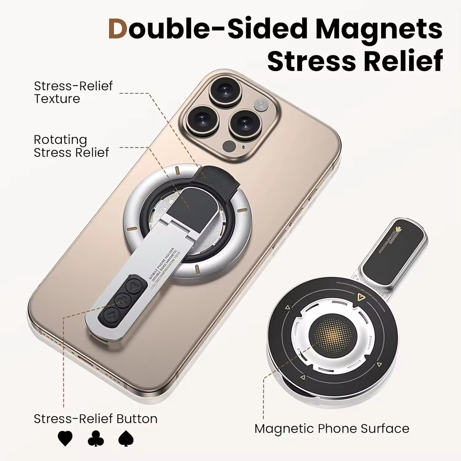Double Sided Magnetic Finger R - огляд і ціна Young Men'S Accessories