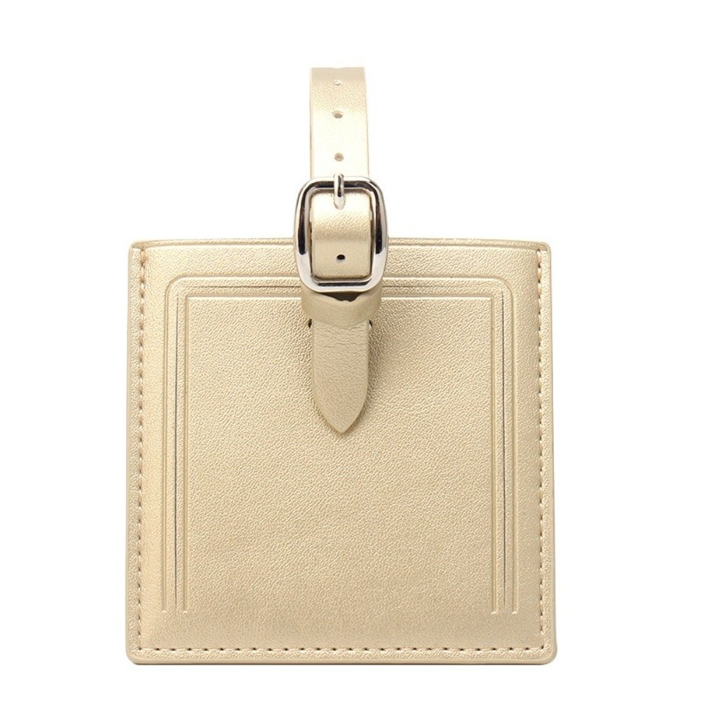 Square Leather Luggage Labels  - огляд і ціна Men Accessories Name