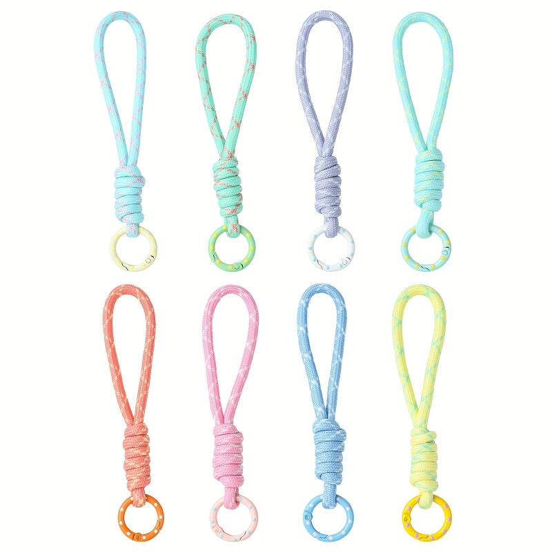 2~5pcs Colorful Braided Keycha - огляд і ціна Young Men'S Accessories
