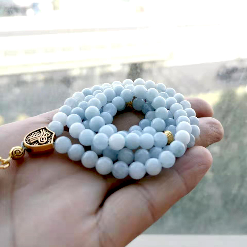 Tasbih Natural Aquamarines Sto - огляд і ціна Men Accessories Hk