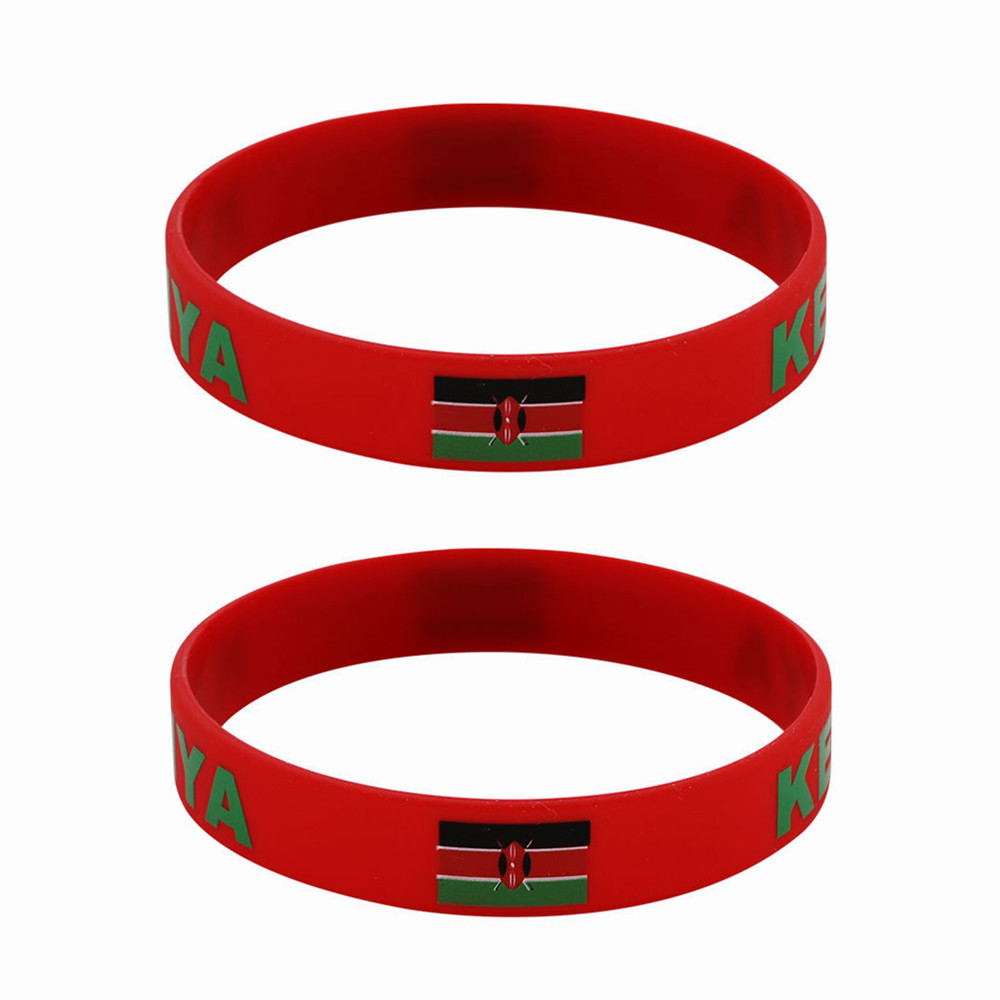 2pcs Kenya Silicone Bracelets  - огляд і ціна Men Accessories Kenya