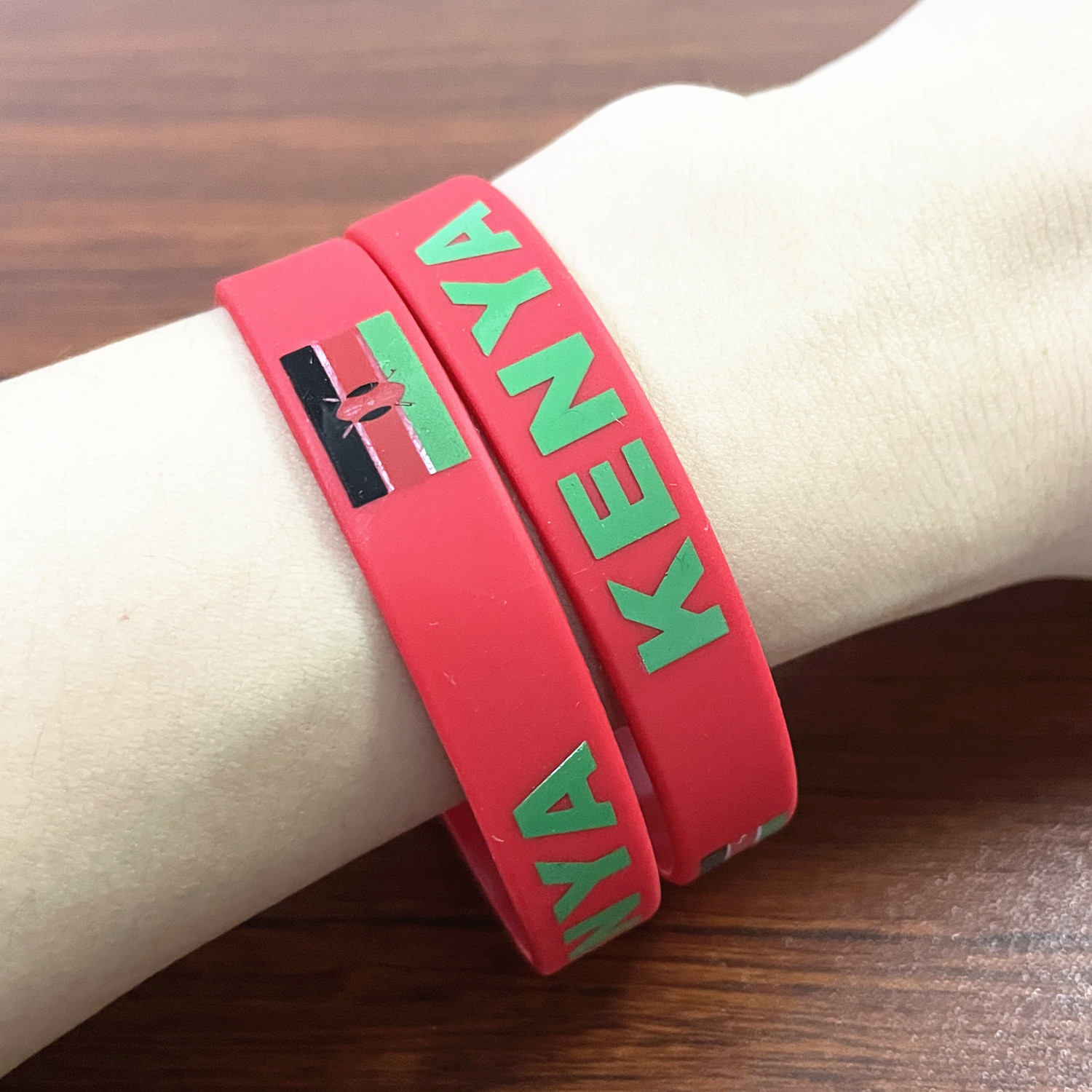 2pcs Kenya Silicone Bracelets  - огляд і ціна Men Accessories Kenya
