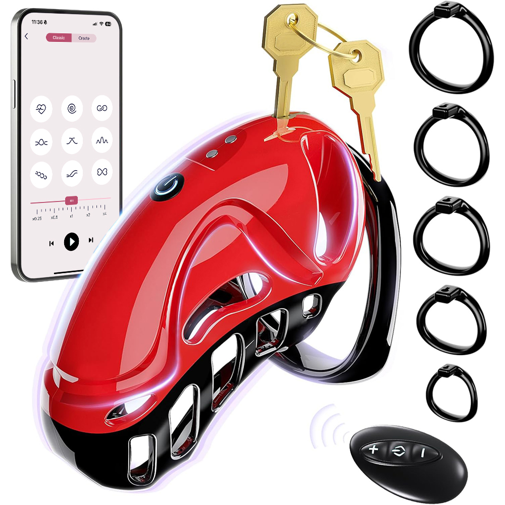 Male Vibrating Chastity Device - огляд і ціна Men Accessories App
