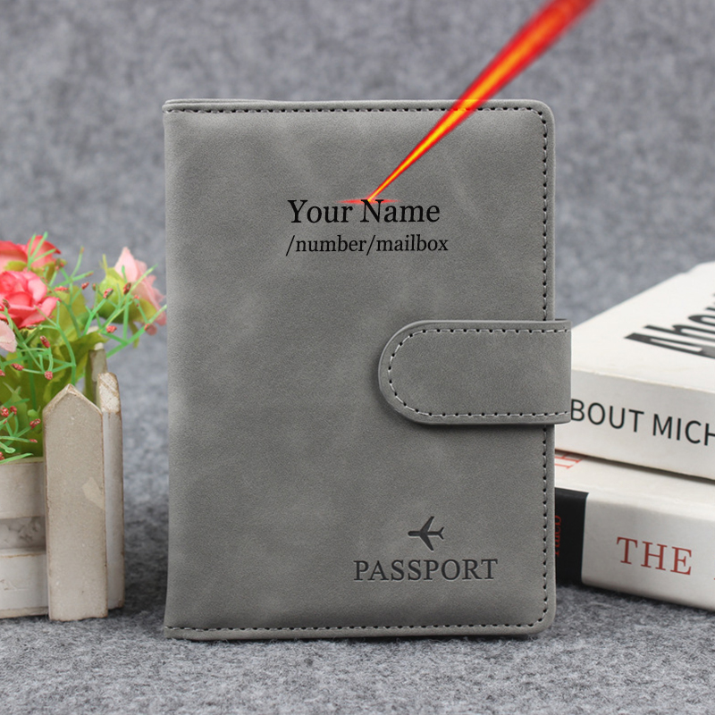 Magnetic Button Passport Cover - огляд і ціна Men Accessories Name