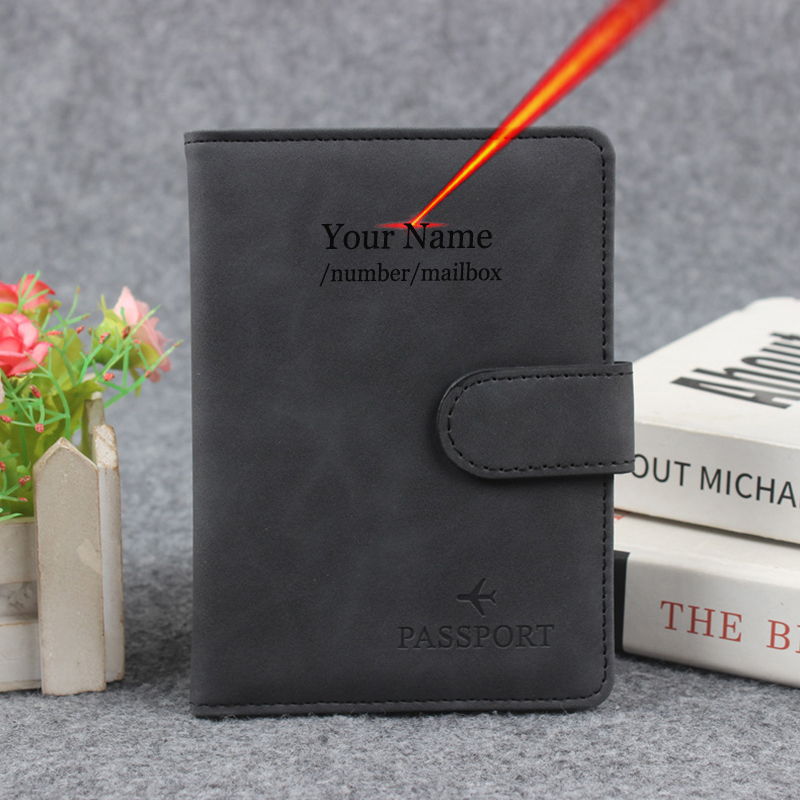 Magnetic Button Passport Cover - огляд і ціна Men Accessories Name