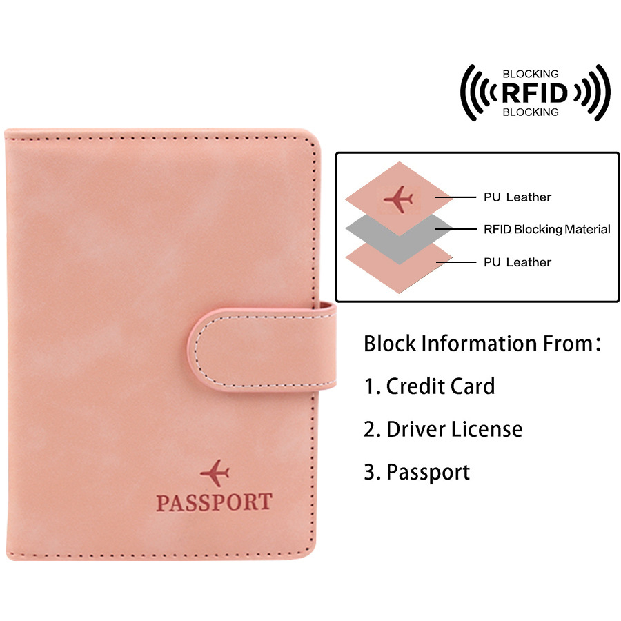 Magnetic Button Passport Cover - огляд і ціна Men Accessories Name