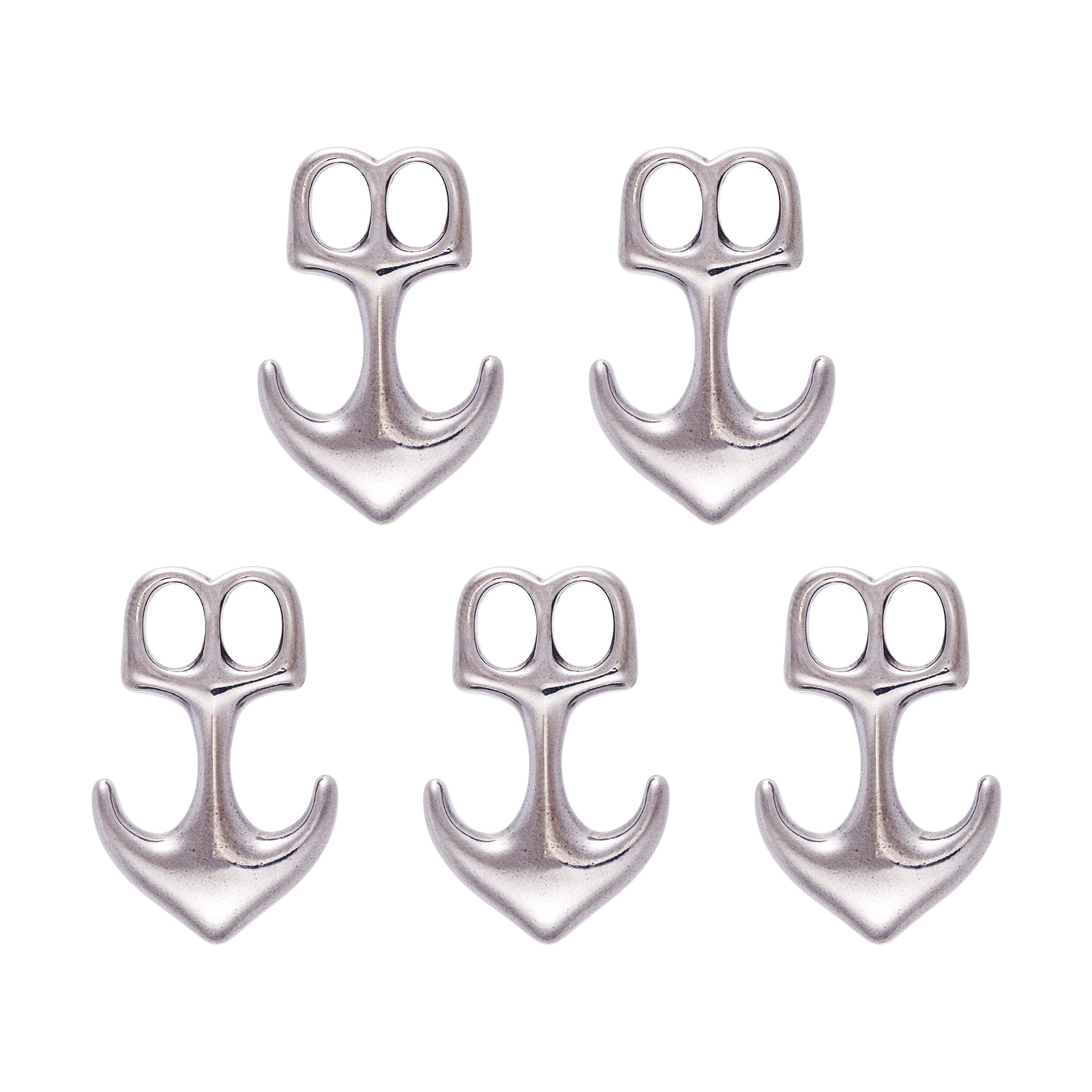 5pcs Anchor Hook Clasps 304 St - огляд і ціна Young Men'S Accessories