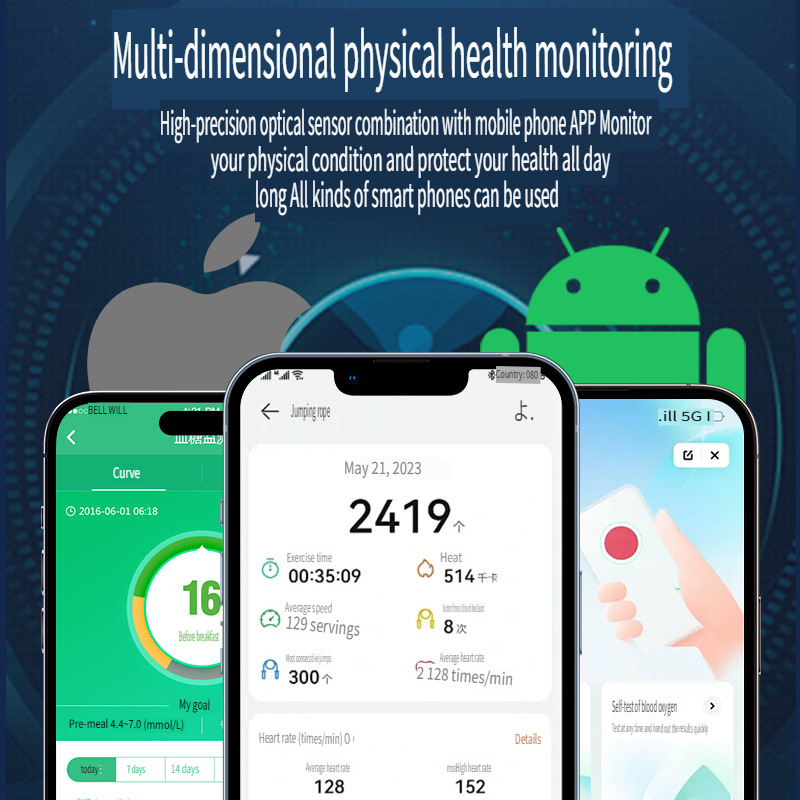 Smart Ring Bluetooth Health Tr - огляд і ціна Men Accessories App