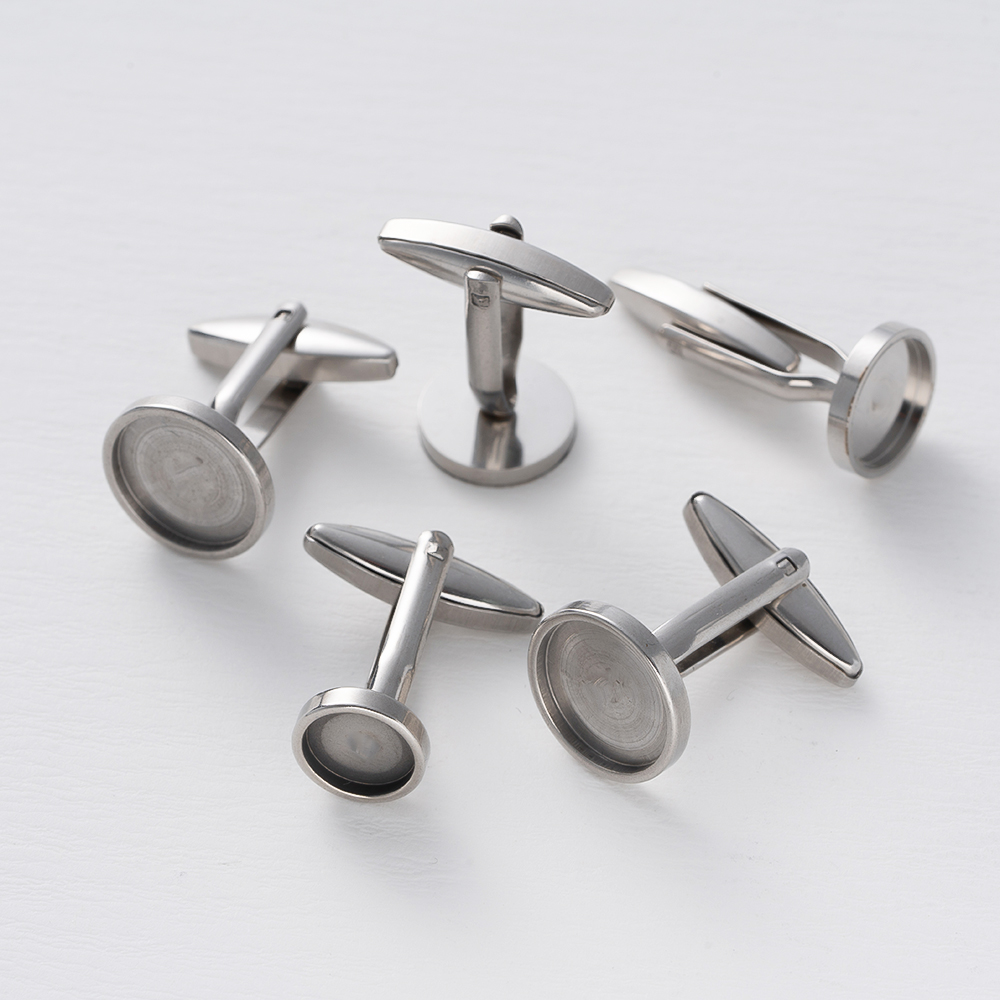 5Pcs Stainless Steel Cufflinks - огляд і ціна Young Men'S Accessories