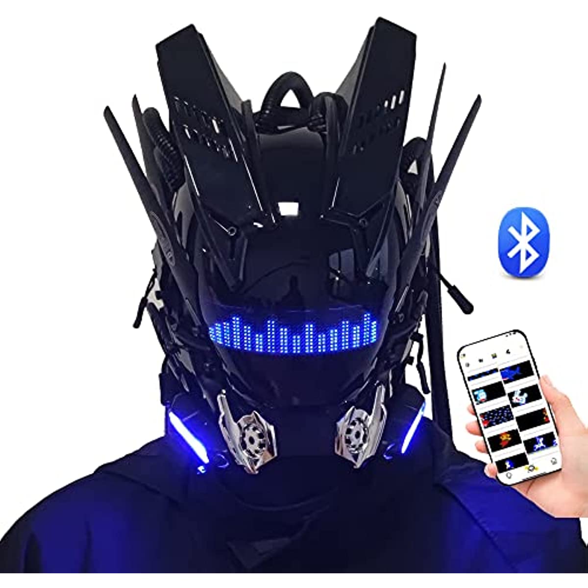 Cyberpunk Mask Cosplay for Men - огляд і ціна Men Accessories App