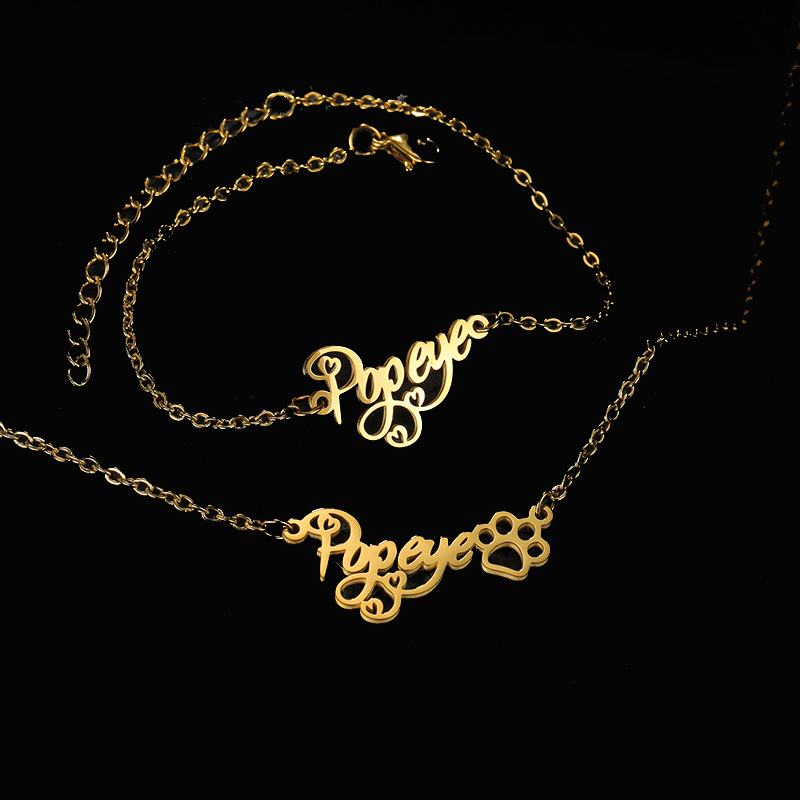 Goxijite Customize Name Neckla - огляд і ціна Men Accessories Name