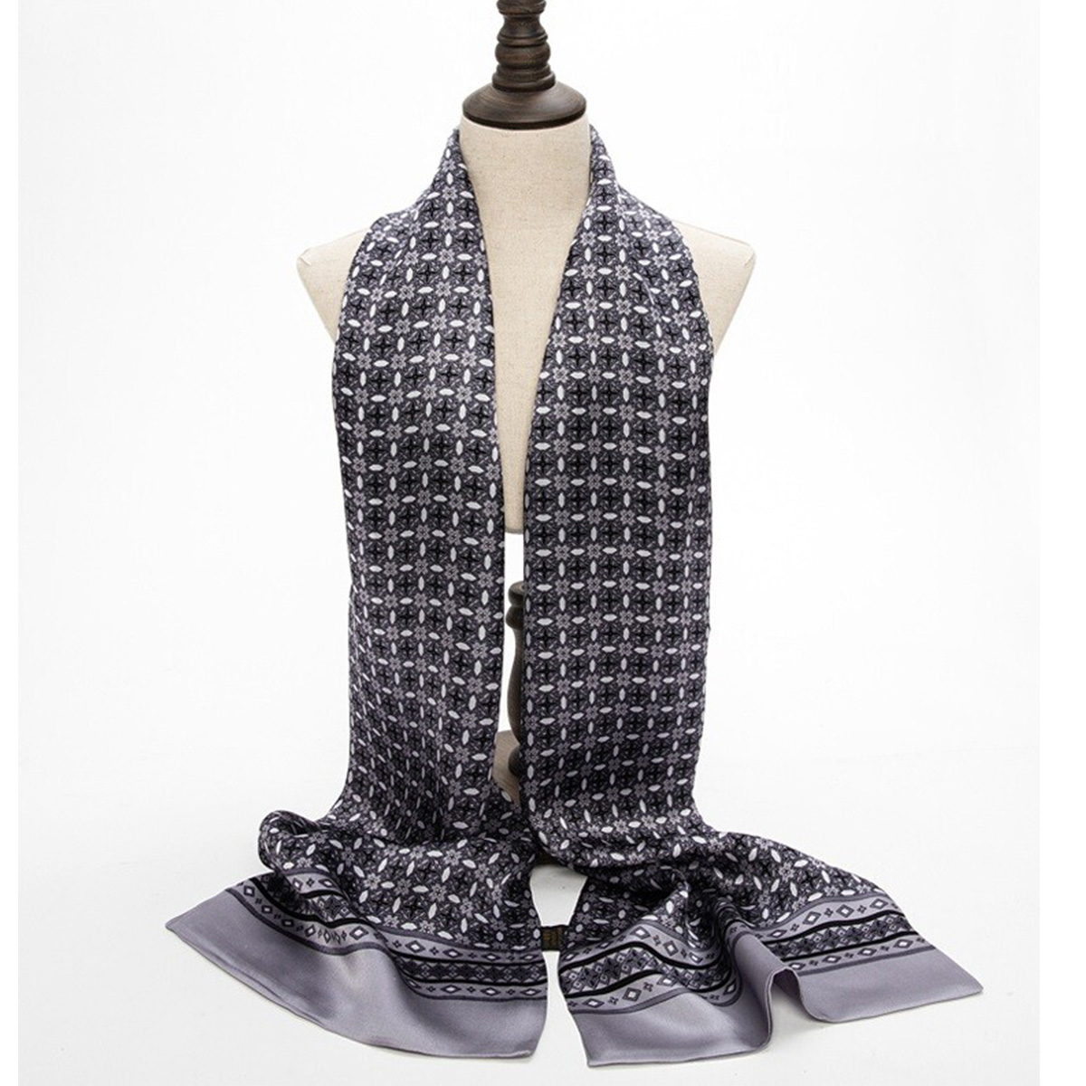 2026 New Silk Scarf Layer Neck - огляд і ціна Men Accessories Sale