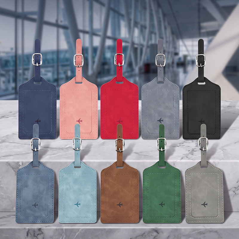 1PC PU Leather Luggage Tag Wom - огляд і ціна Men Accessories Name