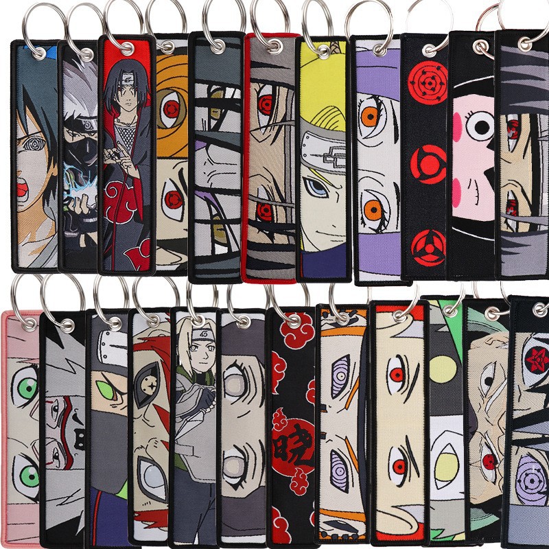Anime Naruto Embroidery Key Fo - огляд і ціна Men Accessories Sale
