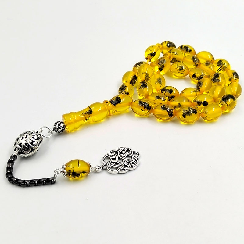 Tasbih men Yellow resin Real i - огляд і ціна Men Accessories Hk