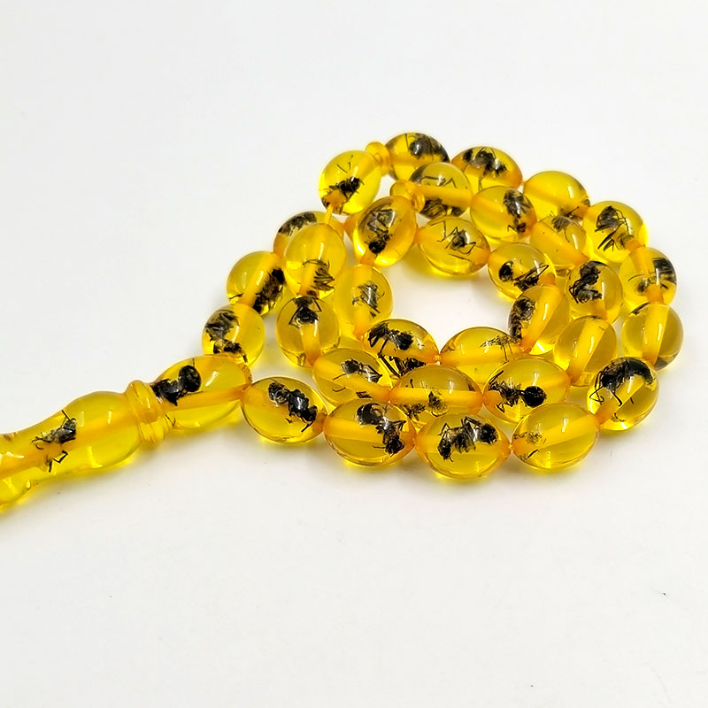 Tasbih men Yellow resin Real i - огляд і ціна Men Accessories Hk