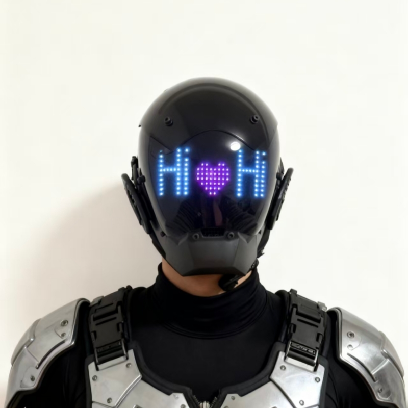 Punk Mask Cosplay for Men,Blue - огляд і ціна Men Accessories App