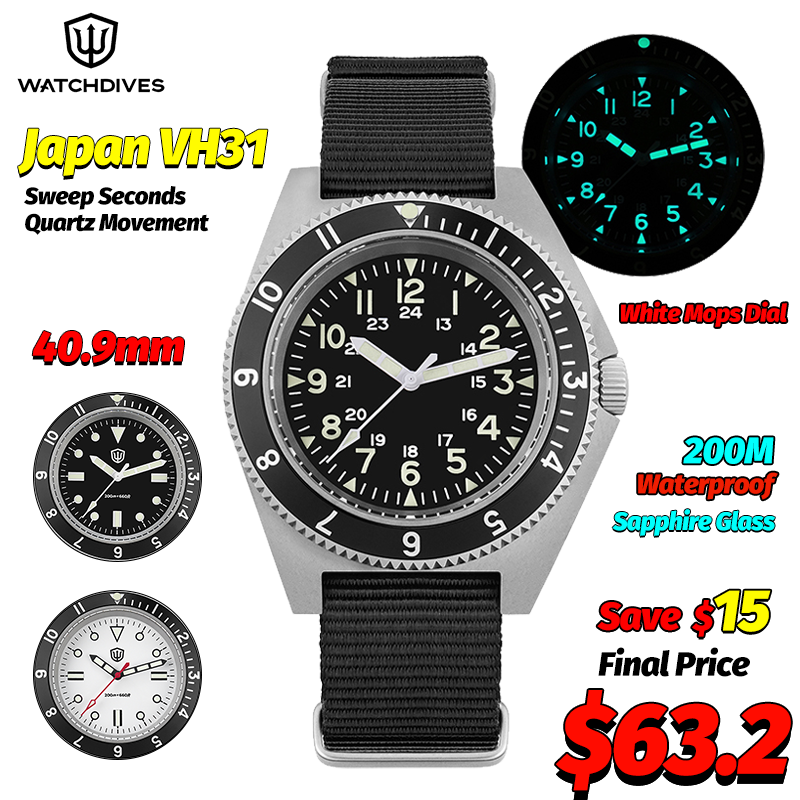 Watchdives WD1972 Quartz Watch - огляд і ціна Young Men'S Accessories