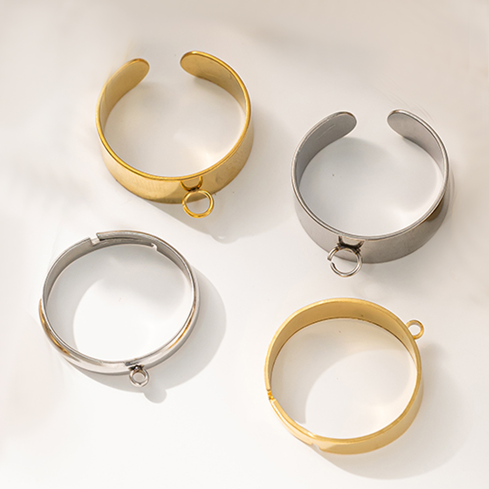 5pcs/Lot Stainless Steel Gold  - огляд і ціна Young Men'S Accessories
