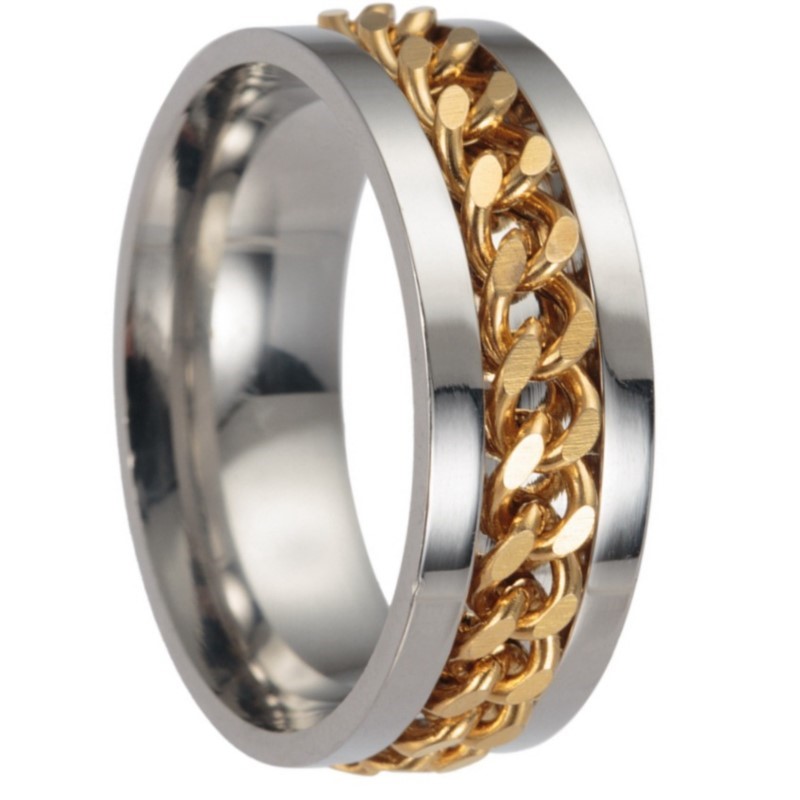 5pcs 7/8/9/10/11/12 Ring Core  - огляд і ціна Young Men'S Accessories