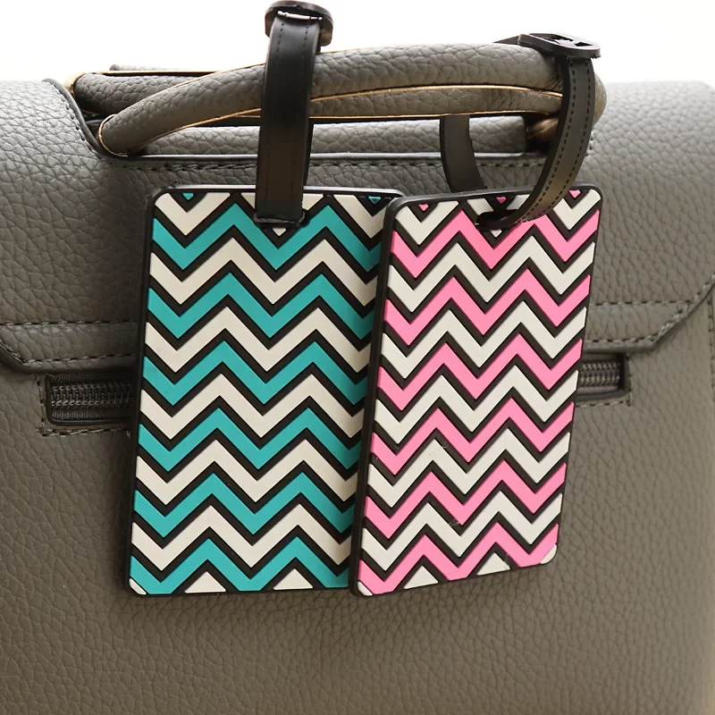 Geometric Luggage Tags for Wom - огляд і ціна Men Accessories Name