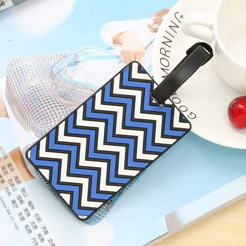 Geometric Luggage Tags for Wom - огляд і ціна Men Accessories Name