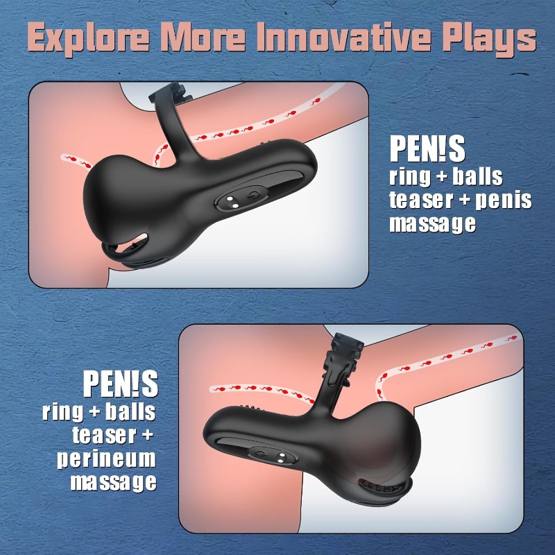 APP Control Mens Penis Ring Vi - огляд і ціна Men Accessories App